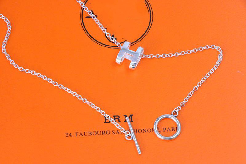 [Triumph Jewelry]HM NECKLACE H LETTER OVAL SERIES