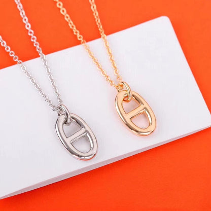 [Triumph Jewelry]HM PIG NOSE NECKLACE