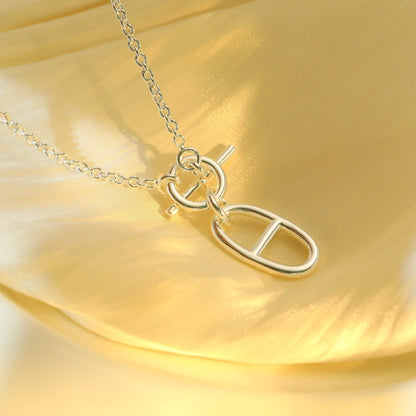 [Triumph Jewelry]HM CHAINE D'ANCRE PENDANT NECKLACE STERLING SILVER