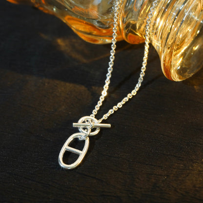 [Triumph Jewelry]HM CHAINE D'ANCRE PENDANT NECKLACE STERLING SILVER
