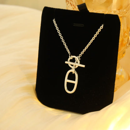 [Triumph Jewelry]HM CHAINE D'ANCRE PENDANT NECKLACE STERLING SILVER