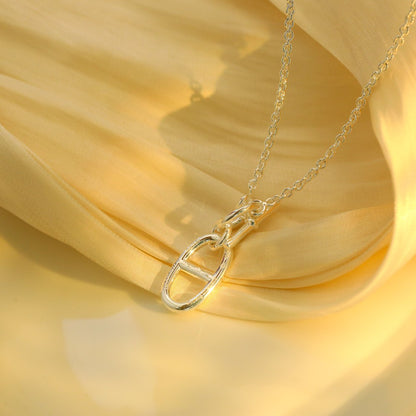 [Triumph Jewelry]HM CHAINE D'ANCRE PENDANT NECKLACE STERLING SILVER