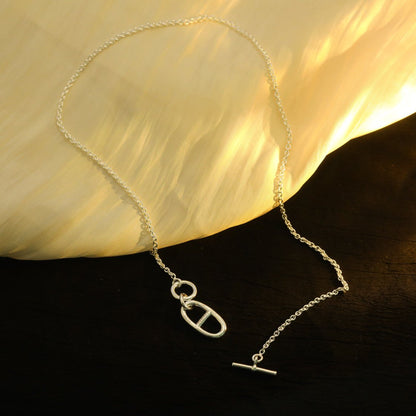 [Triumph Jewelry]HM CHAINE D'ANCRE PENDANT NECKLACE STERLING SILVER