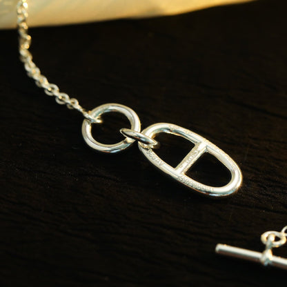 [Triumph Jewelry]HM CHAINE D'ANCRE PENDANT NECKLACE STERLING SILVER