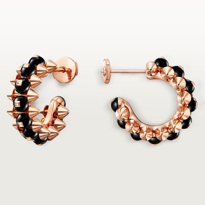 [Triumph Jewelry]CLASH 7.9MM AGATE CHALCEDONY EARRINGS