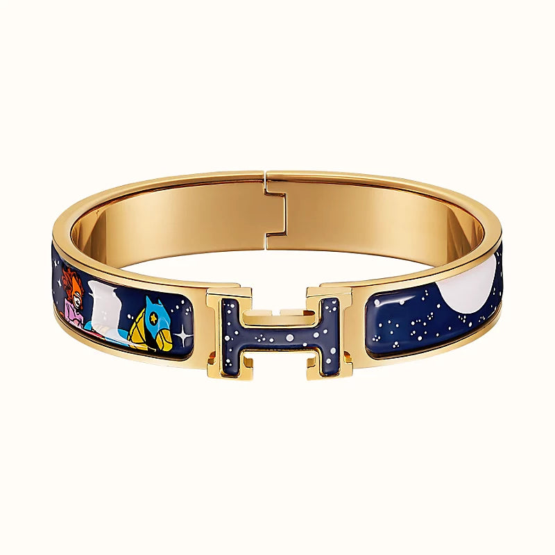 [Triumph Jewelry]H STAR AND MOON BRACELET 12MM