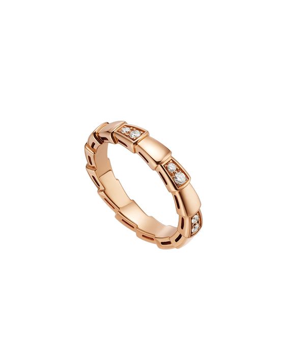 [Triumph Jewelry]SERPENTI RING PINK GOLD  3MM