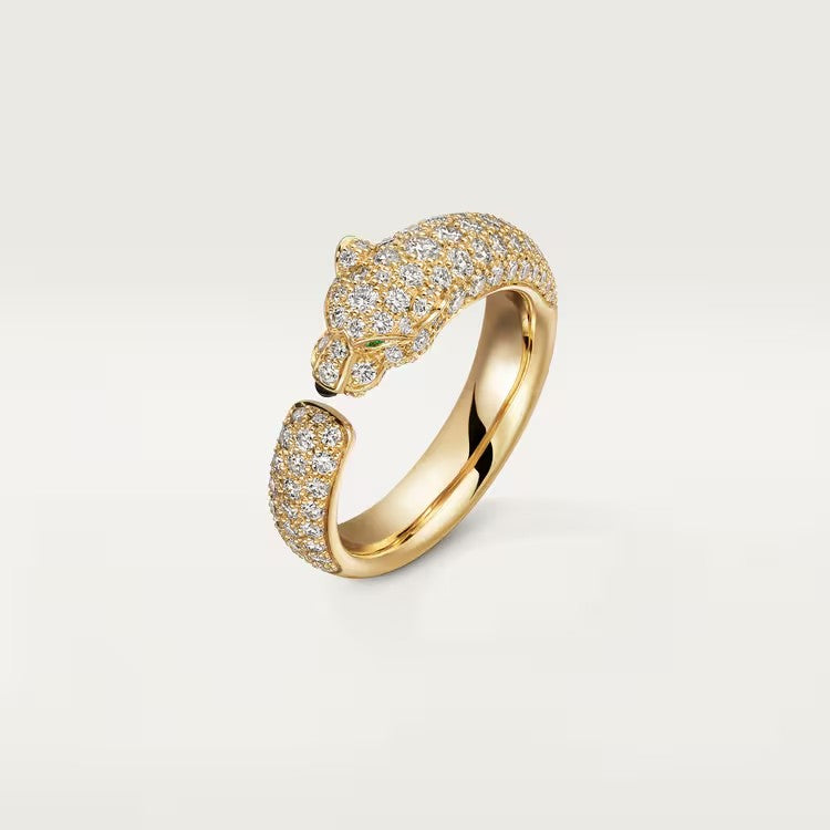 [Triumph Jewelry]PANTHERE FULL DIAMOND SMALL RING