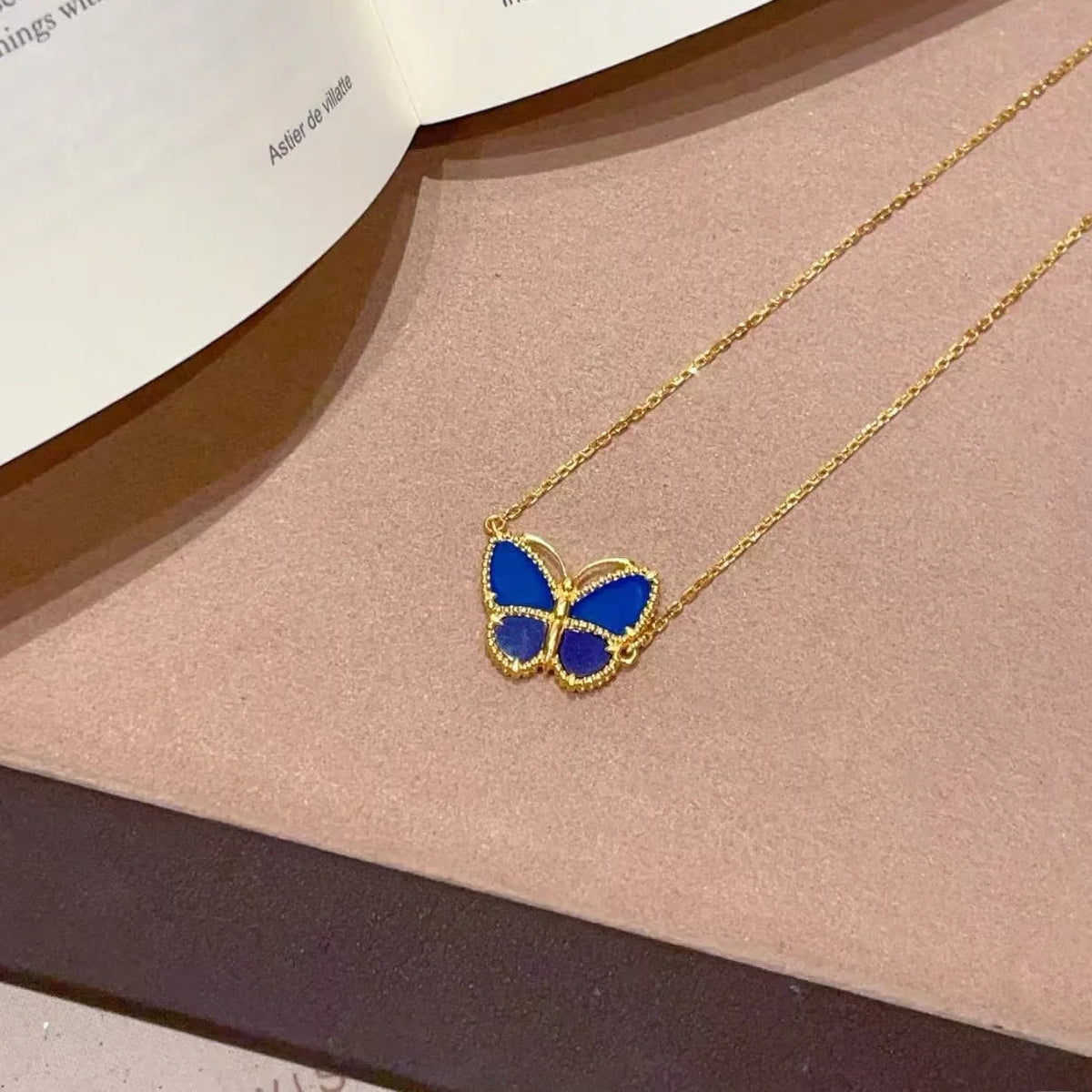 [Triumph Jewelry] 2026 NEW LUCKY BUTTERFLY 1 MOTIFS NECKLACE