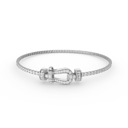 [Triumph Jewelry]FORCE  HORSESHOE  DIAMOND TENNIS BRACELET