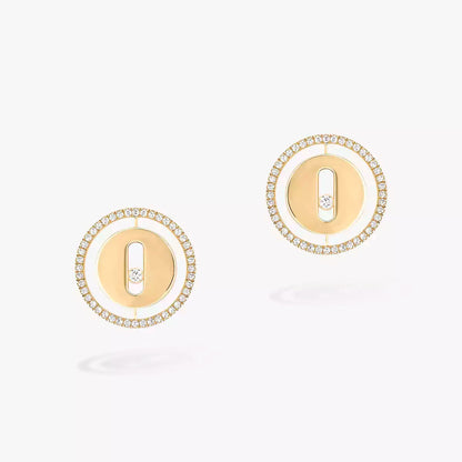 [Triumph Jewelry]Lucky Move Diamond Earrings
