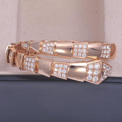 [Triumph Jewelry]SERPENTI BRACELET PINK GOLD DIAMOND
