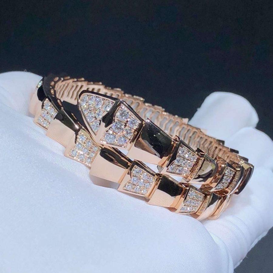 [Triumph Jewelry]SERPENTI BRACELET PINK GOLD DIAMOND