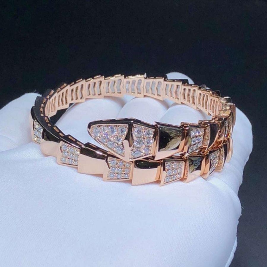 [Triumph Jewelry]SERPENTI BRACELET PINK GOLD DIAMOND
