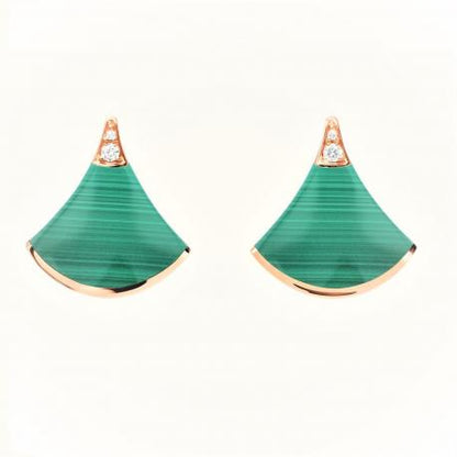 [Triumph Jewelry]DIVAS DREAM EARRINGS PINK GOLD
