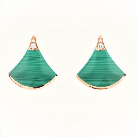 [Triumph Jewelry]DIVAS DREAM EARRINGS PINK GOLD