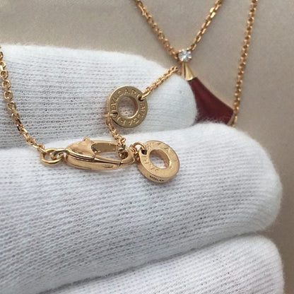[Triumph Jewelry]DREAM NECKLACE CARNELIAN 1 DIAMOND