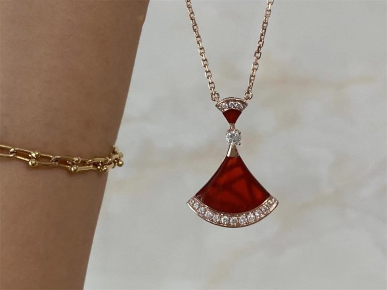 [Triumph Jewelry]DREAM NECKLACE CARNELIAN DIAMOND