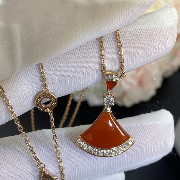 [Triumph Jewelry]DREAM NECKLACE CARNELIAN DIAMOND