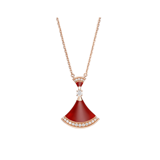 [Triumph Jewelry]DREAM NECKLACE CARNELIAN DIAMOND