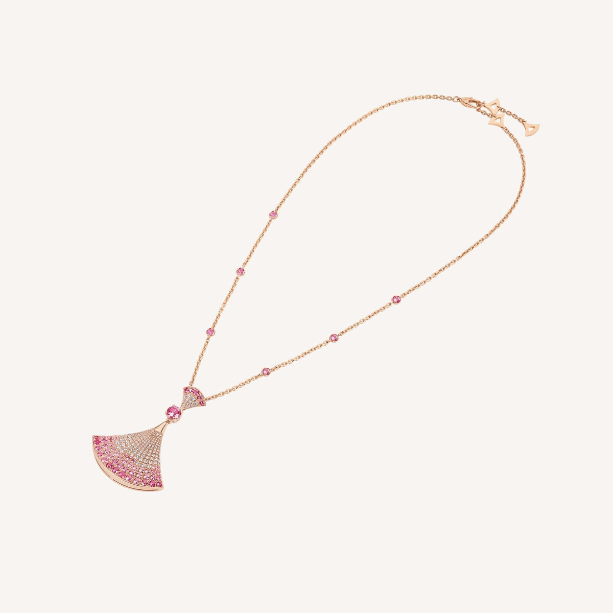 [Triumph Jewelry]DREAM NECKLACK DIAMOND PINK GOLD