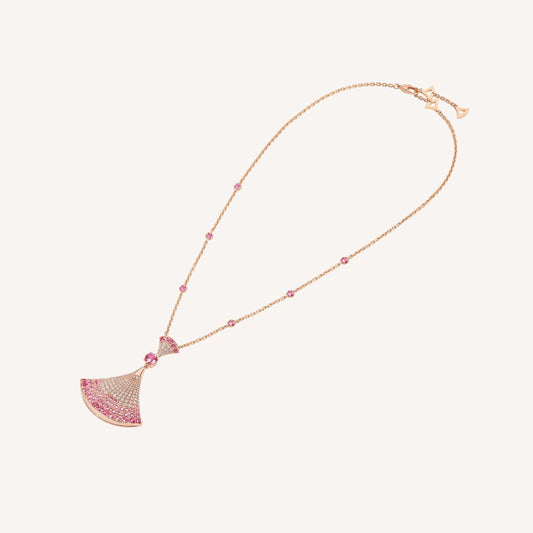 [Triumph Jewelry]DREAM NECKLACK DIAMOND PINK GOLD