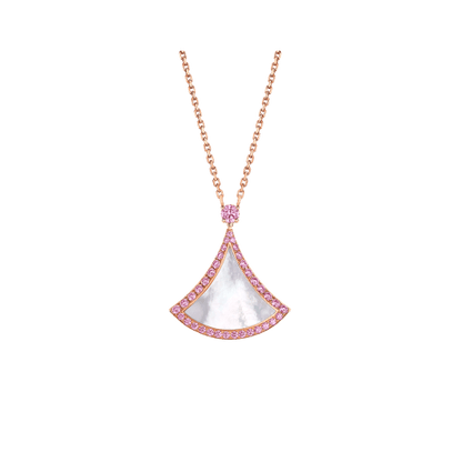 [Triumph Jewelry]DREAM NECKLACE MOP DIAMOND PINK