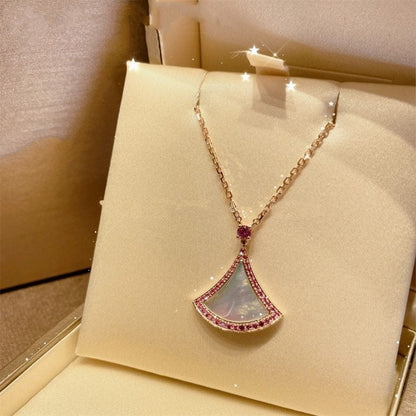 [Triumph Jewelry]DREAM NECKLACE MOP DIAMOND PINK