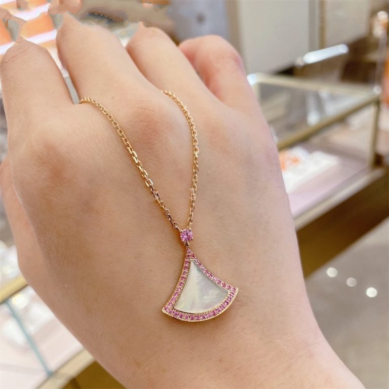 [Triumph Jewelry]DREAM NECKLACE MOP DIAMOND PINK