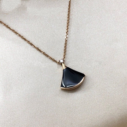 [Triumph Jewelry]DREAM NECKLACE ONYX 1 DIAMOND