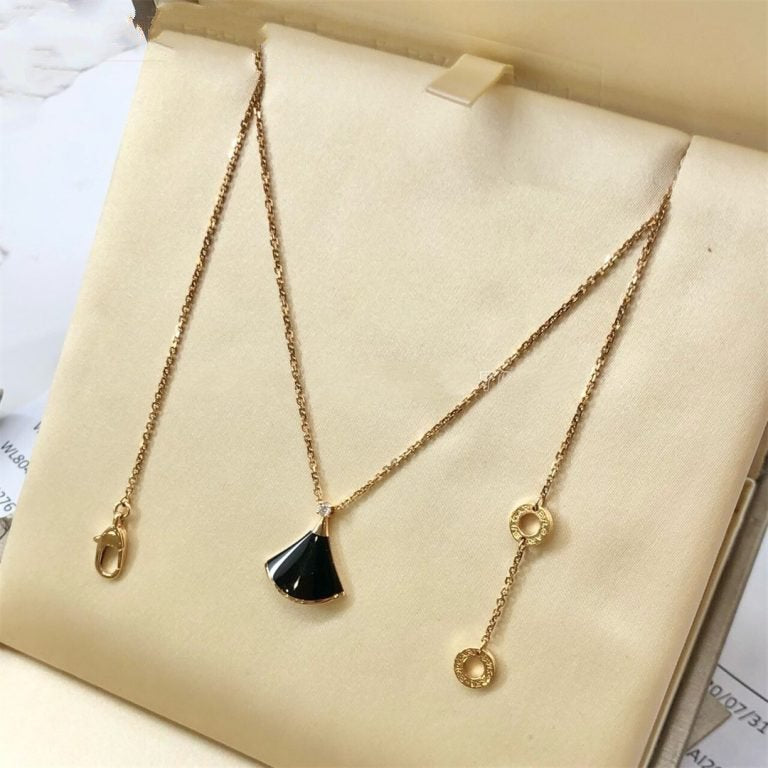 [Triumph Jewelry]DREAM NECKLACE ONYX 1 DIAMOND