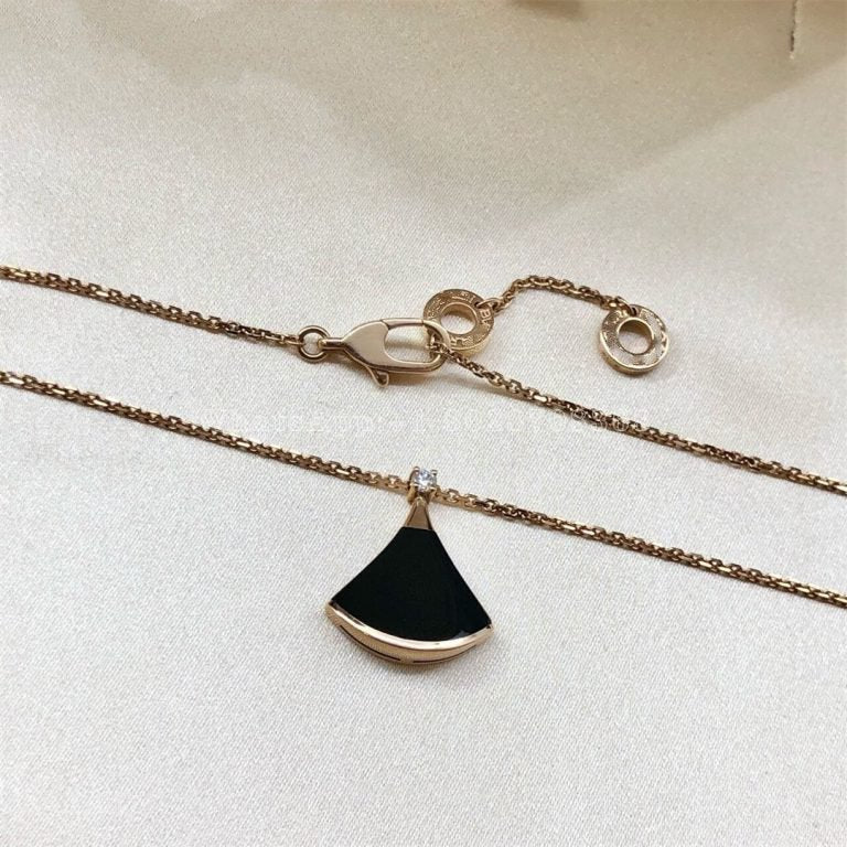 [Triumph Jewelry]DREAM NECKLACE ONYX 1 DIAMOND