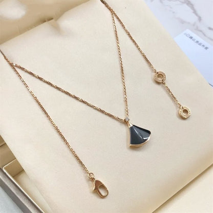 [Triumph Jewelry]DREAM NECKLACE ONYX 1 DIAMOND