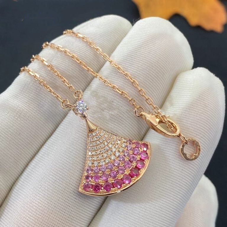 [Triumph Jewelry]DREAM NECKLACE PINK GOLD PINK DIAMOND