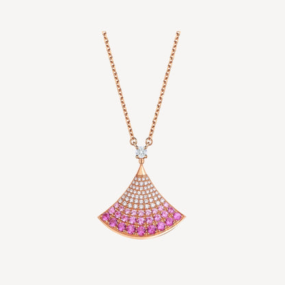 [Triumph Jewelry]DREAM NECKLACE PINK GOLD PINK DIAMOND