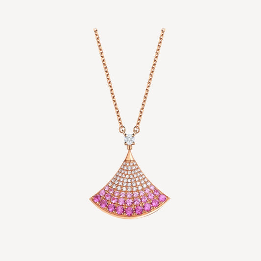 [Triumph Jewelry]DREAM NECKLACE PINK GOLD PINK DIAMOND