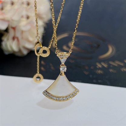 [Triumph Jewelry]DREAM NECKLACE MOP GOLD DIAMOND