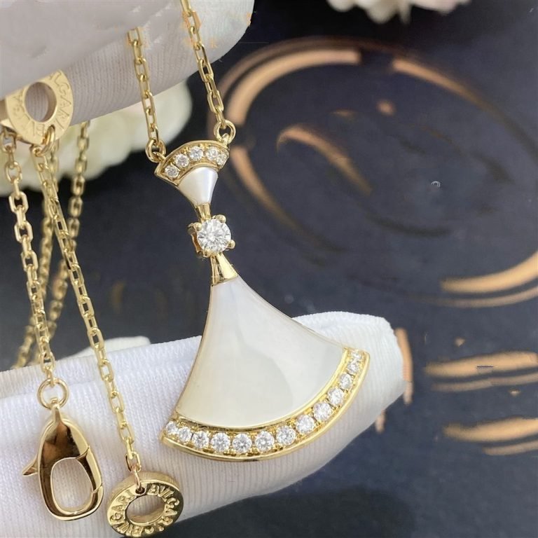 [Triumph Jewelry]DREAM NECKLACE MOP GOLD DIAMOND