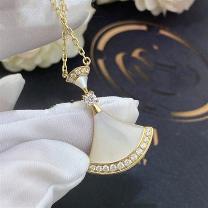 [Triumph Jewelry]DREAM NECKLACE MOP GOLD DIAMOND