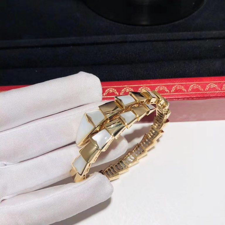 [Triumph Jewelry]SERPENTI BRACELET MOP GOLD