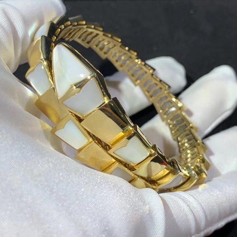 [Triumph Jewelry]SERPENTI BRACELET MOP GOLD