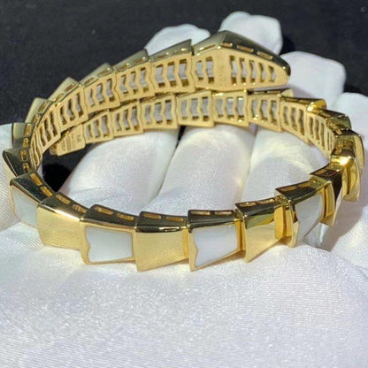 [Triumph Jewelry]SERPENTI BRACELET MOP GOLD