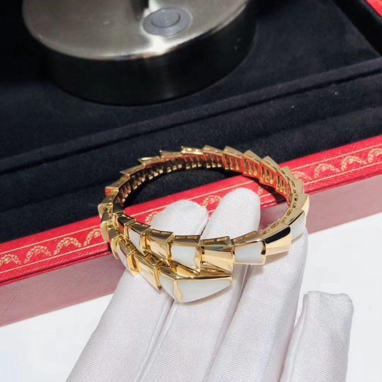 [Triumph Jewelry]SERPENTI BRACELET MOP GOLD