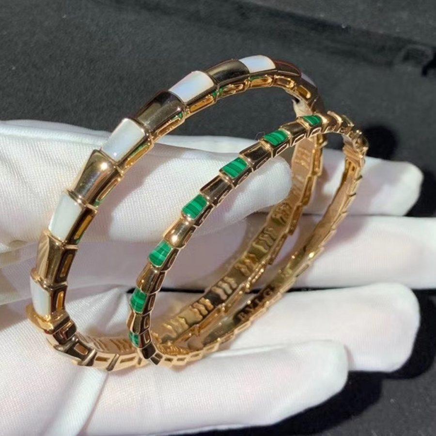 [Triumph Jewelry]SERPENTI BRACELET PINK GOLD MOP