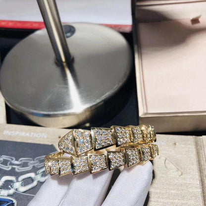 [Triumph Jewelry]SERPENTI BRACELET 8MM GOLD DIAMOND