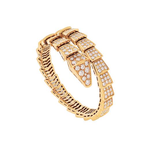 [Triumph Jewelry]SERPENTI BRACELET 8MM GOLD DIAMOND