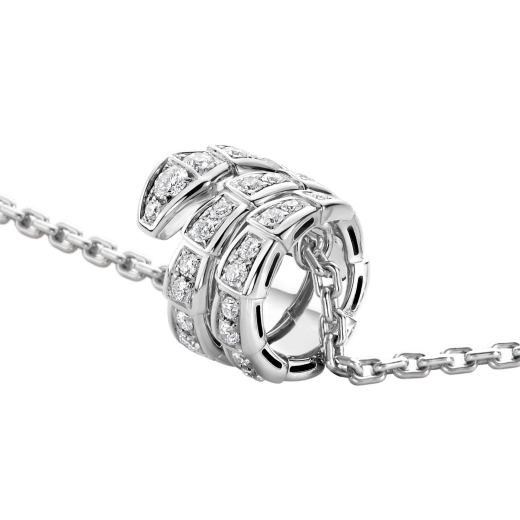 [Triumph Jewelry]SERPENTI  NECKLACE DOUBLE RING DIAMOND