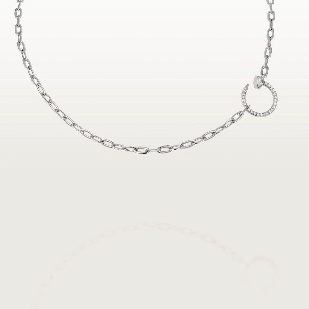 [Triumph Jewelry]JUSTE NECKLACE FULL DIAMONDS