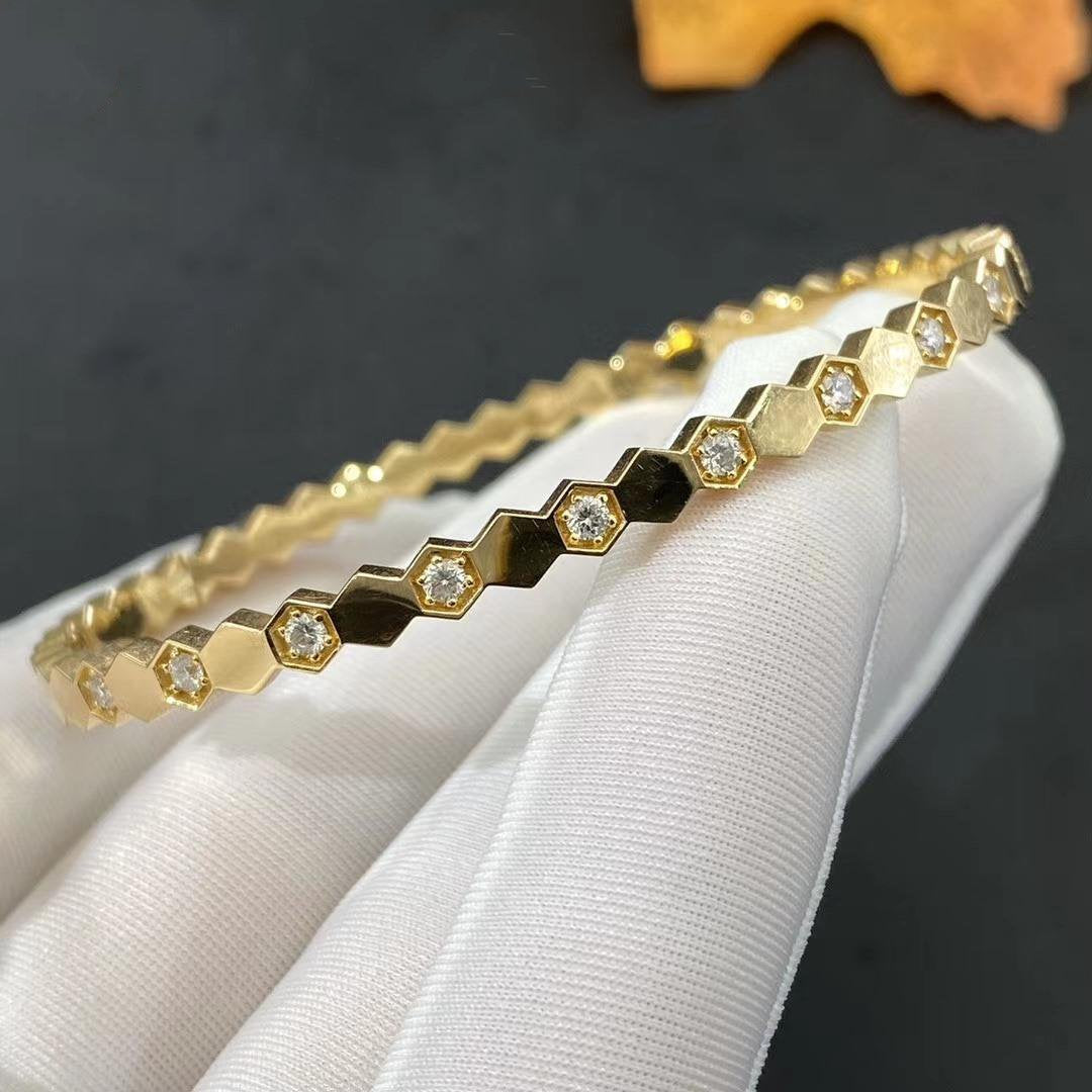 [Triumph Jewelry]BEE LOVE GOLD DIAMOND BRACELET