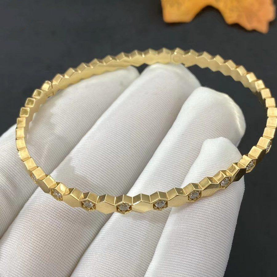 [Triumph Jewelry]BEE LOVE GOLD DIAMOND BRACELET